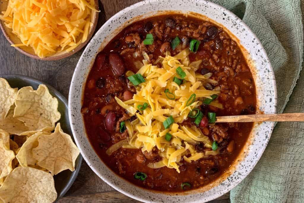 Kid Friendly High Protein Chili | Pressure Cooker or Stovetop