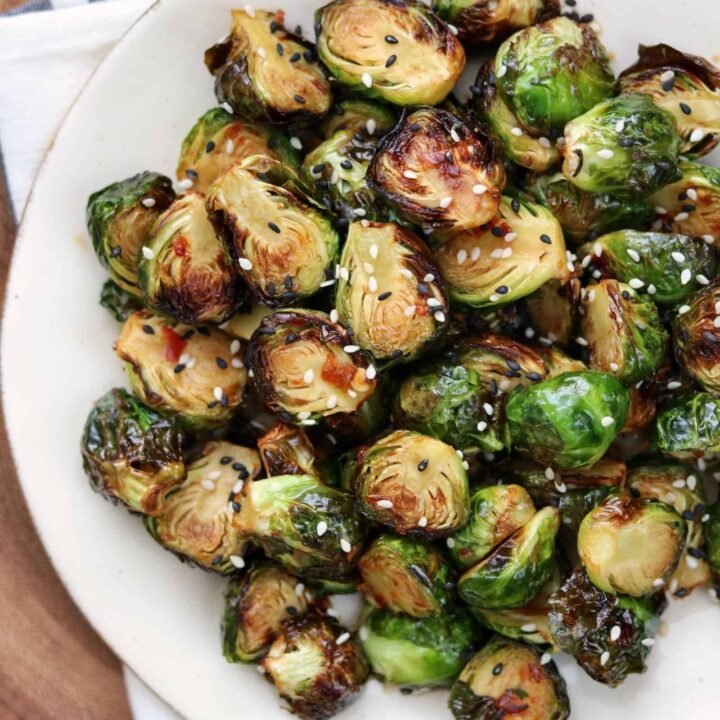 Air Fryer Brussels Sprouts 5 Ways