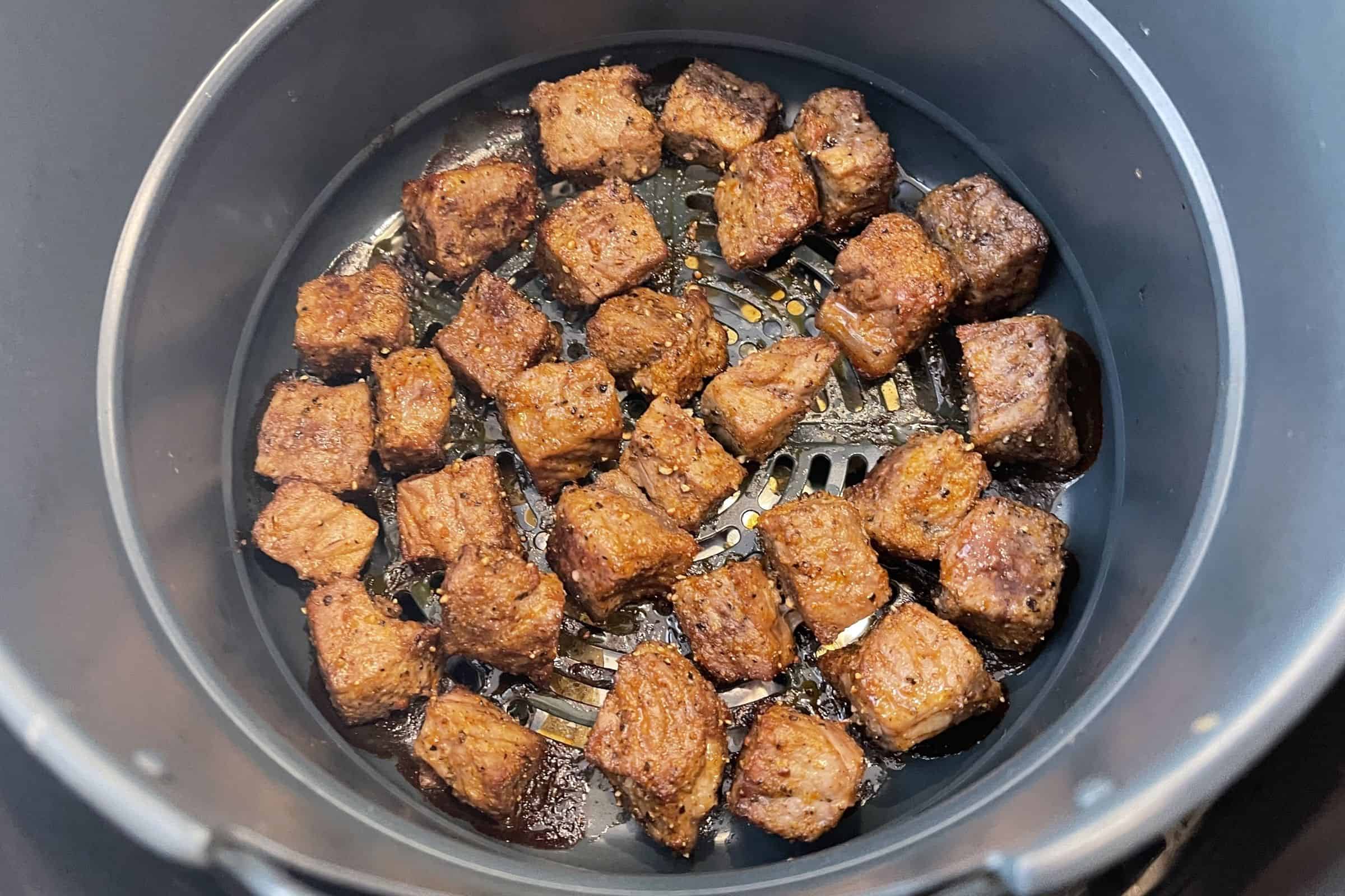 Air Fryer Steak Bites With Easy Garlic Butter