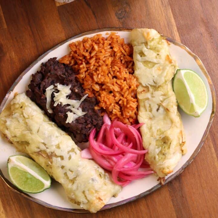Barbacoa Beef Enchiladas