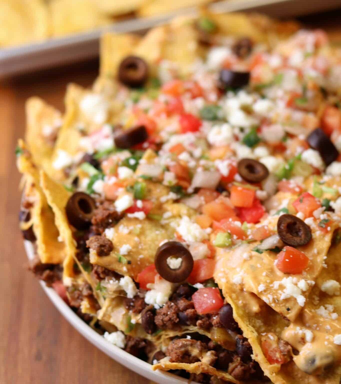 A Kinda Healthy Trash Can Nachos Copycat Recipe   Trash Can Nachos Main Image 1365x1536 