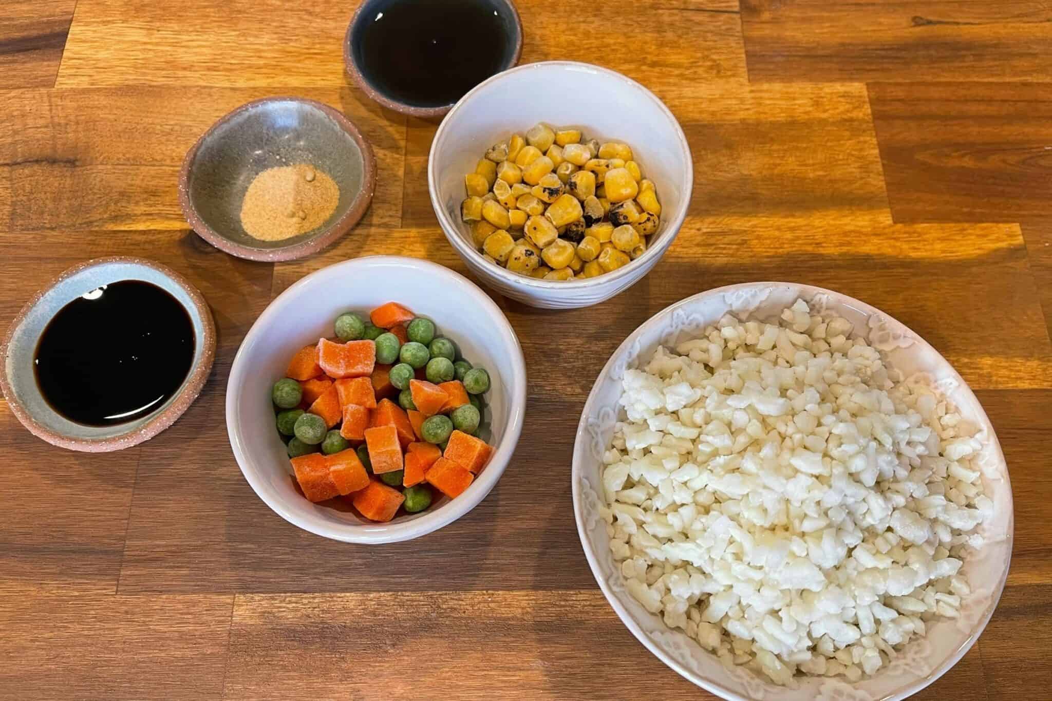 Air Fryer Fried Cauliflower Rice Kinda Healthy Recipes