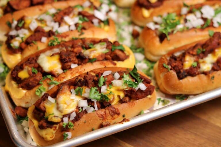 Leftover Chili Cheese Dog Boats Kinda Healthy Recipes