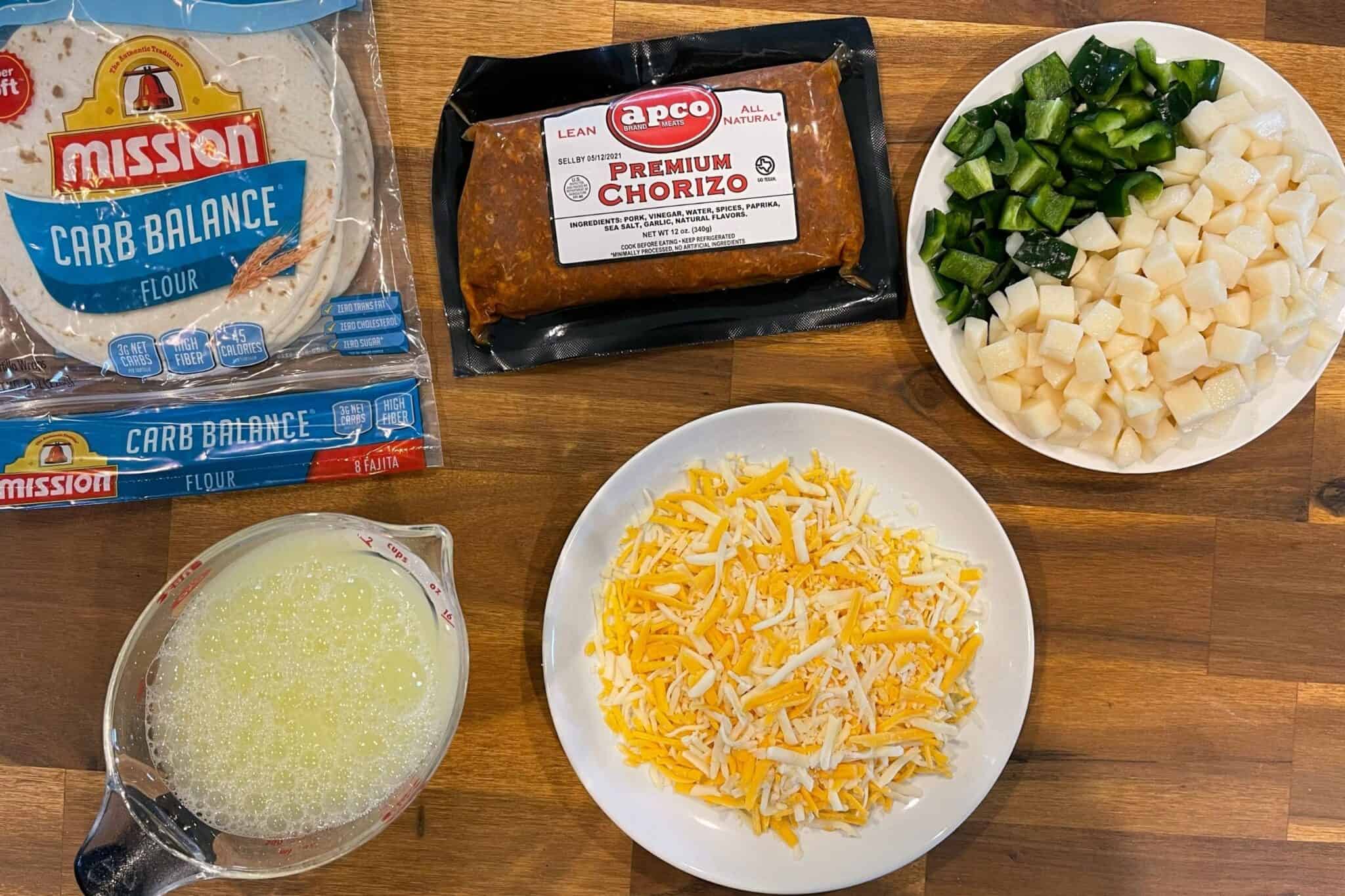 Easy Chorizo Breakfast Quesadillas Kinda Healthy Recipes