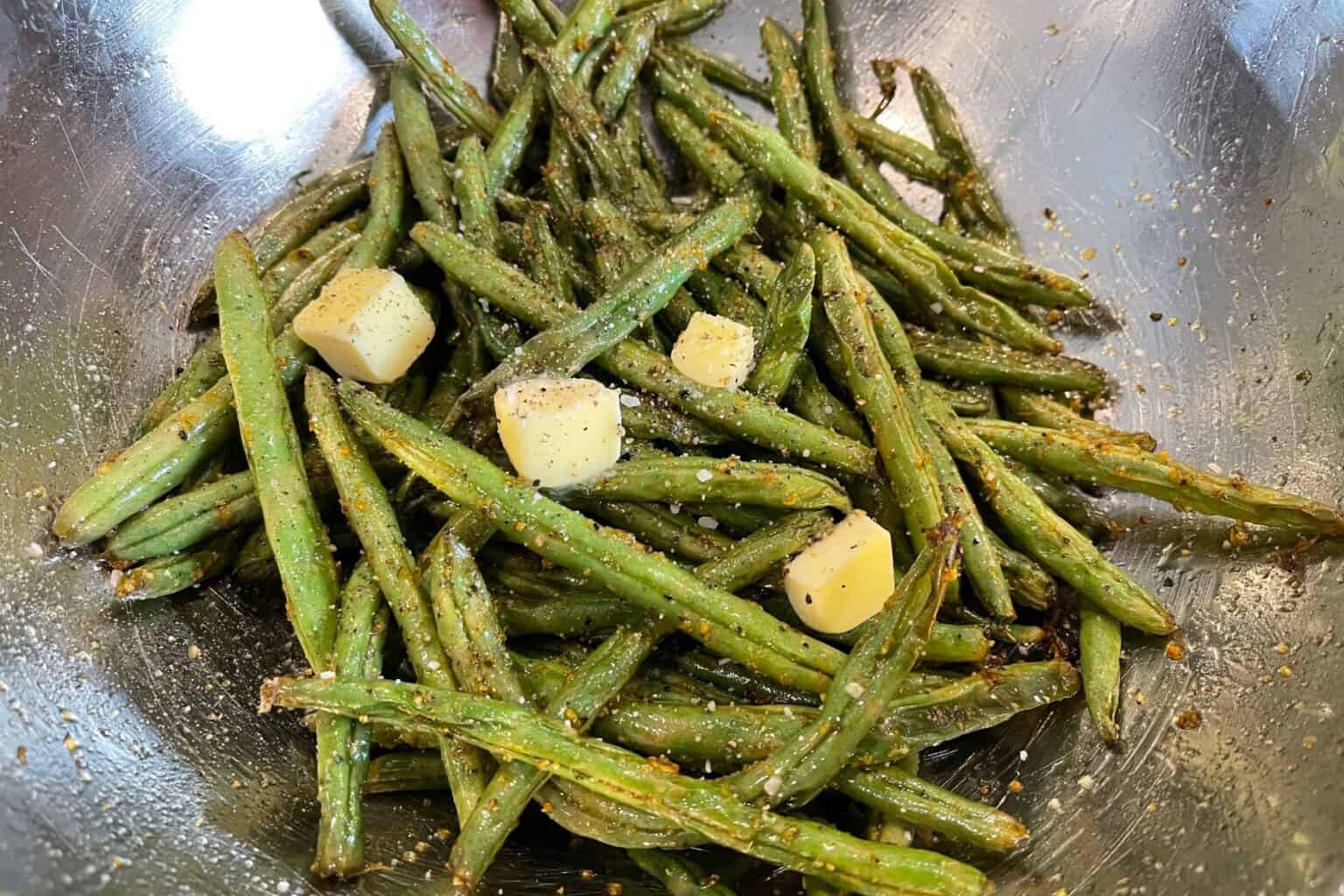 The Best Air Fryer Green Beans Kinda Healthy Recipes