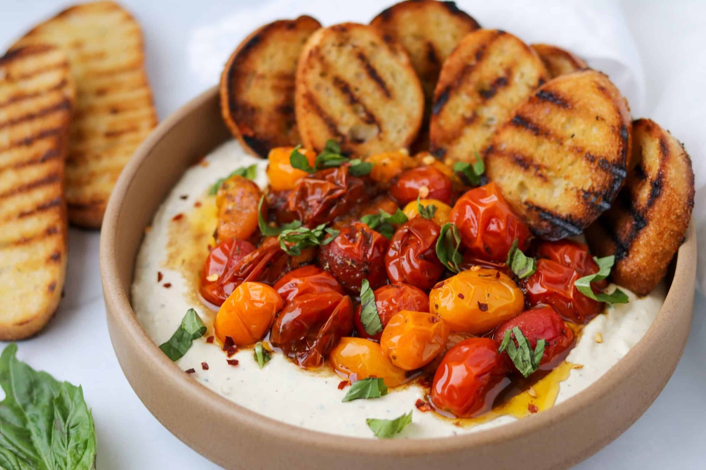 Whipped Feta Dip with Roasted Tomatoes