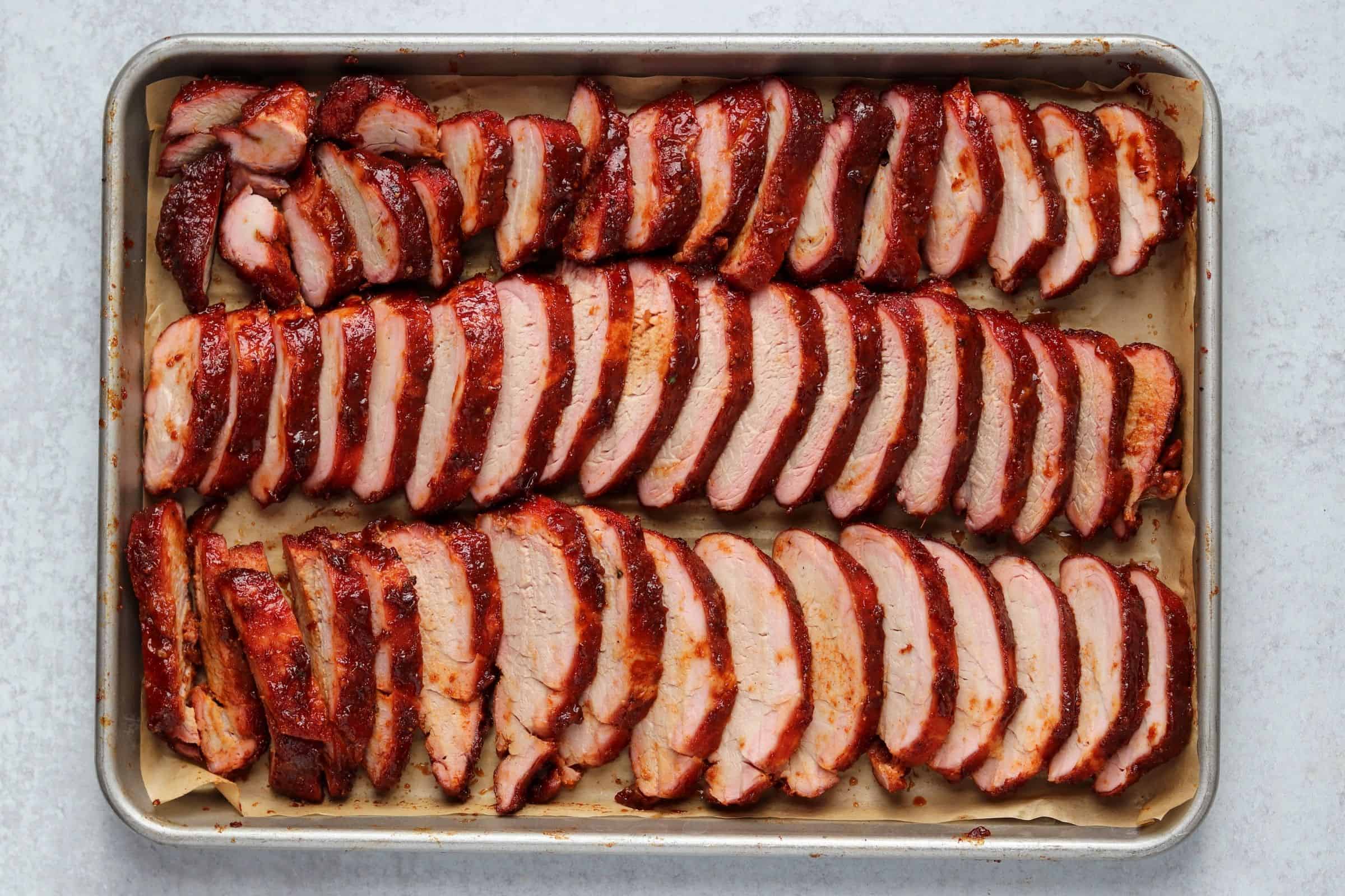 Meat Church's New Texas Sugar Rub on a Smoked Pork Loin : r/BBQ