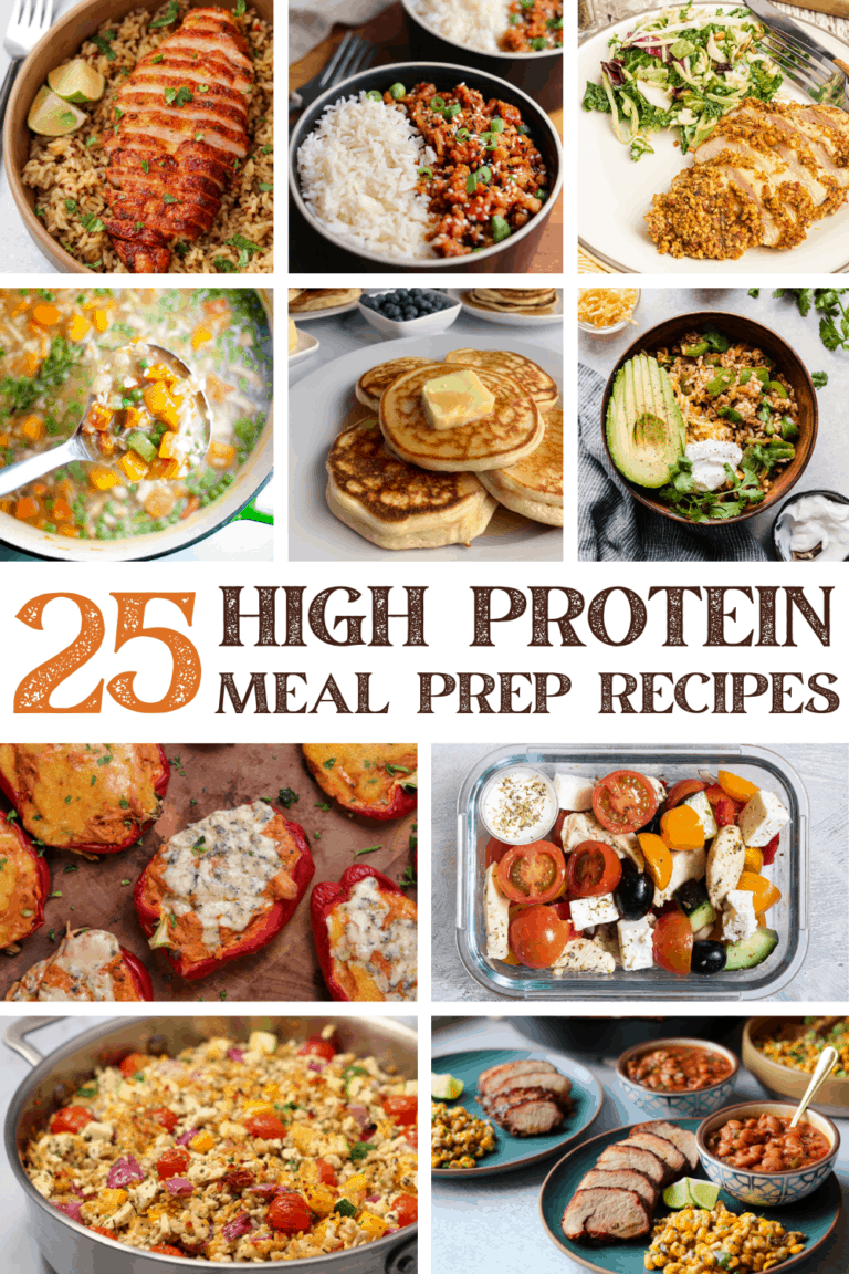 25 High Protein Meal Prep Recipes Kinda Healthy Recipes 8314