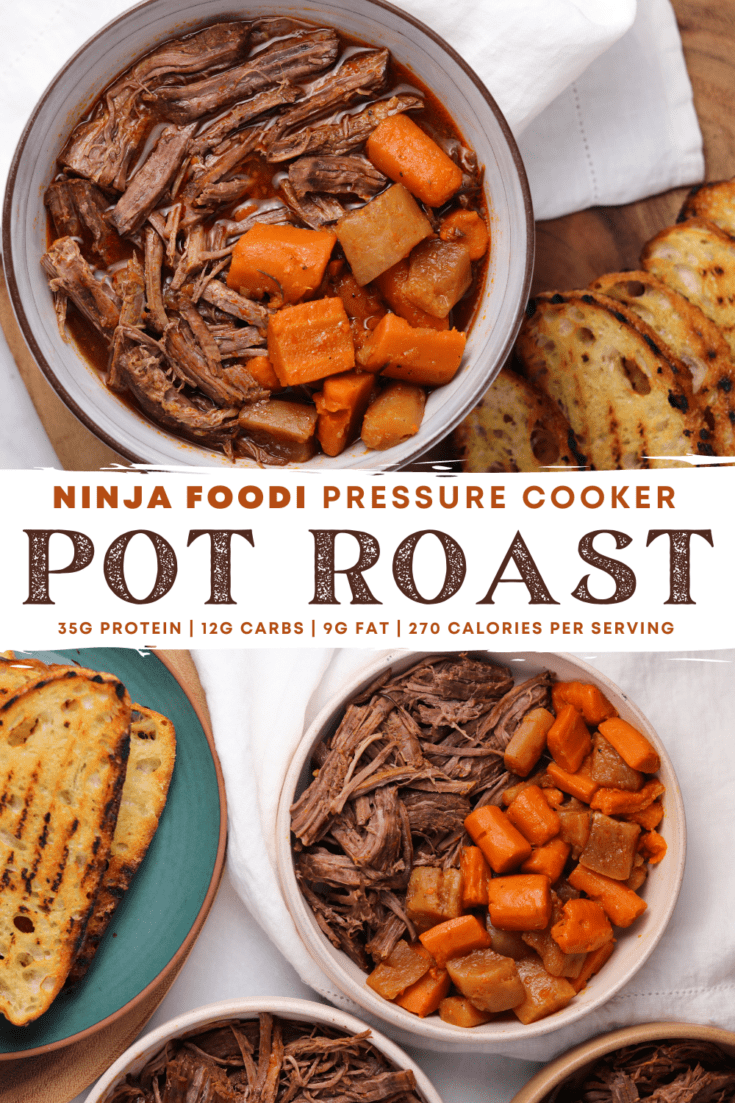 Ninja Foodi Pot Roast with Gravy Kinda Healthy Recipes