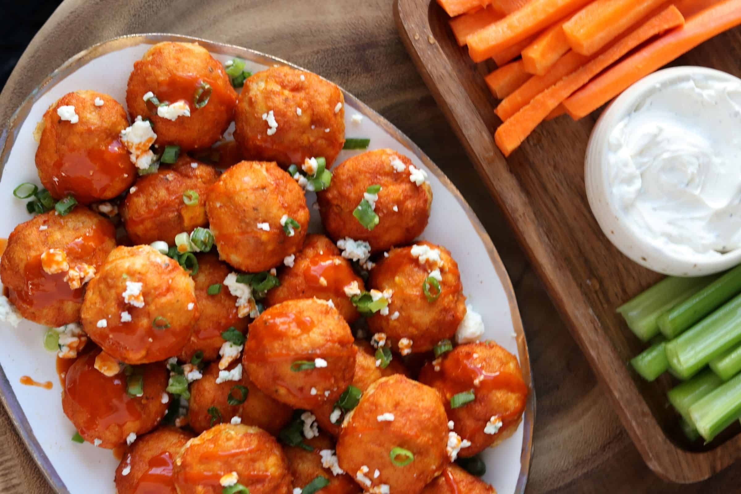 Blue Cheese Buffalo Chicken Balls – Life of the Party Always!