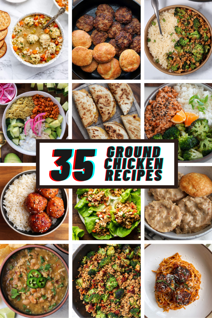 35 Easy Ground Chicken Recipes Kinda Healthy Recipes