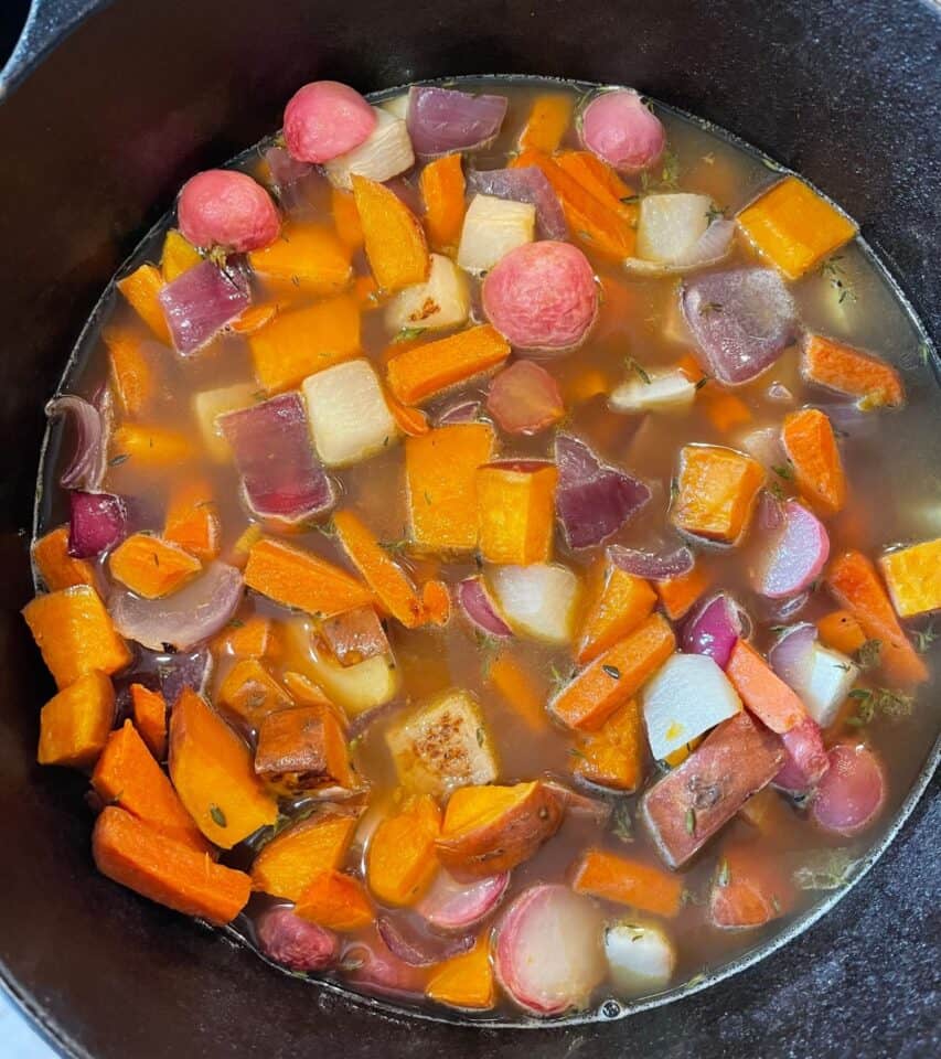 Roasted Root Vegetable Soup Kinda Healthy Recipes