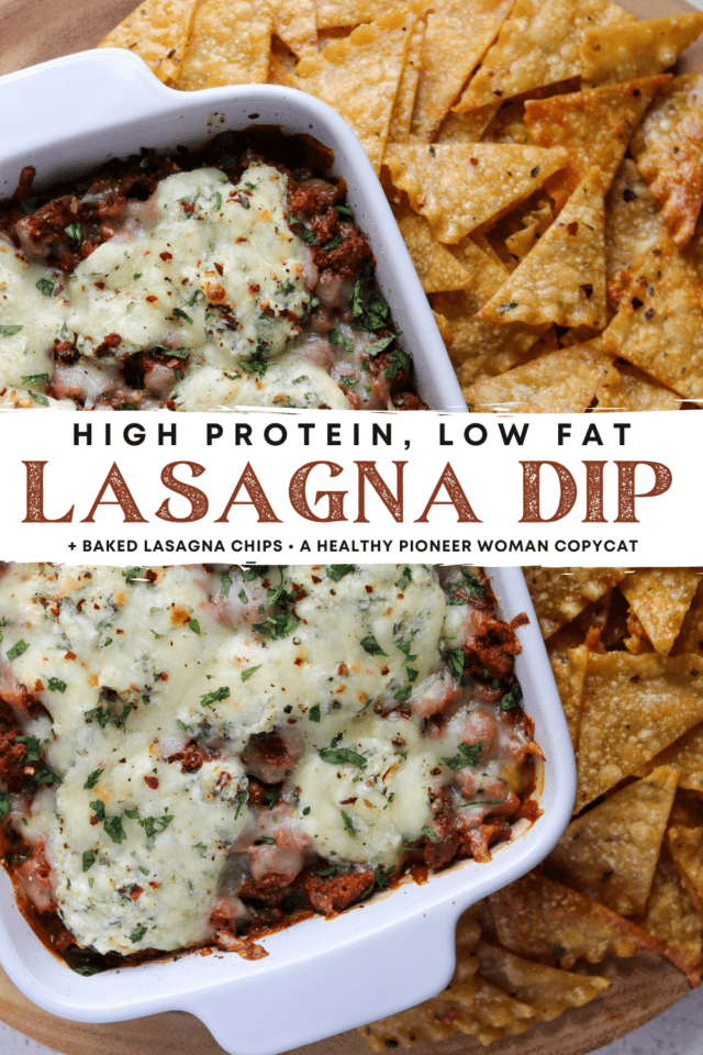 Making The Pioneer Woman's Lasagna Dip Kinda Healthy
