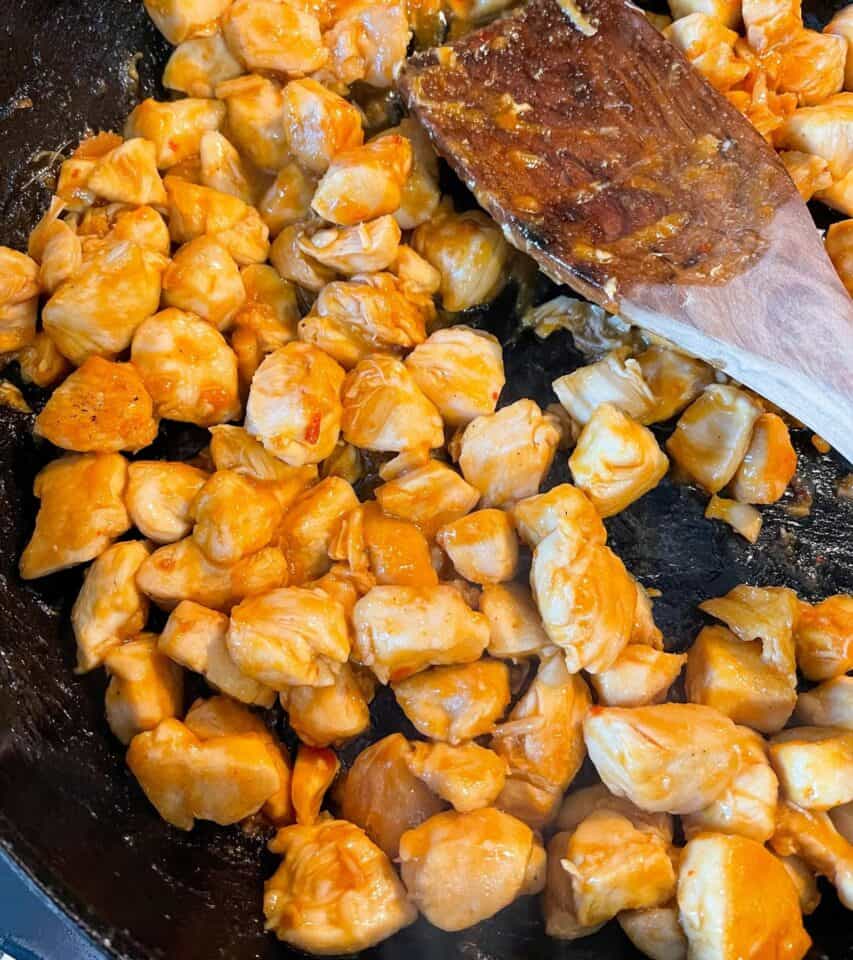 Sweet Chili Chicken Bites with Cucumber Crunch Kinda Healthy Recipes