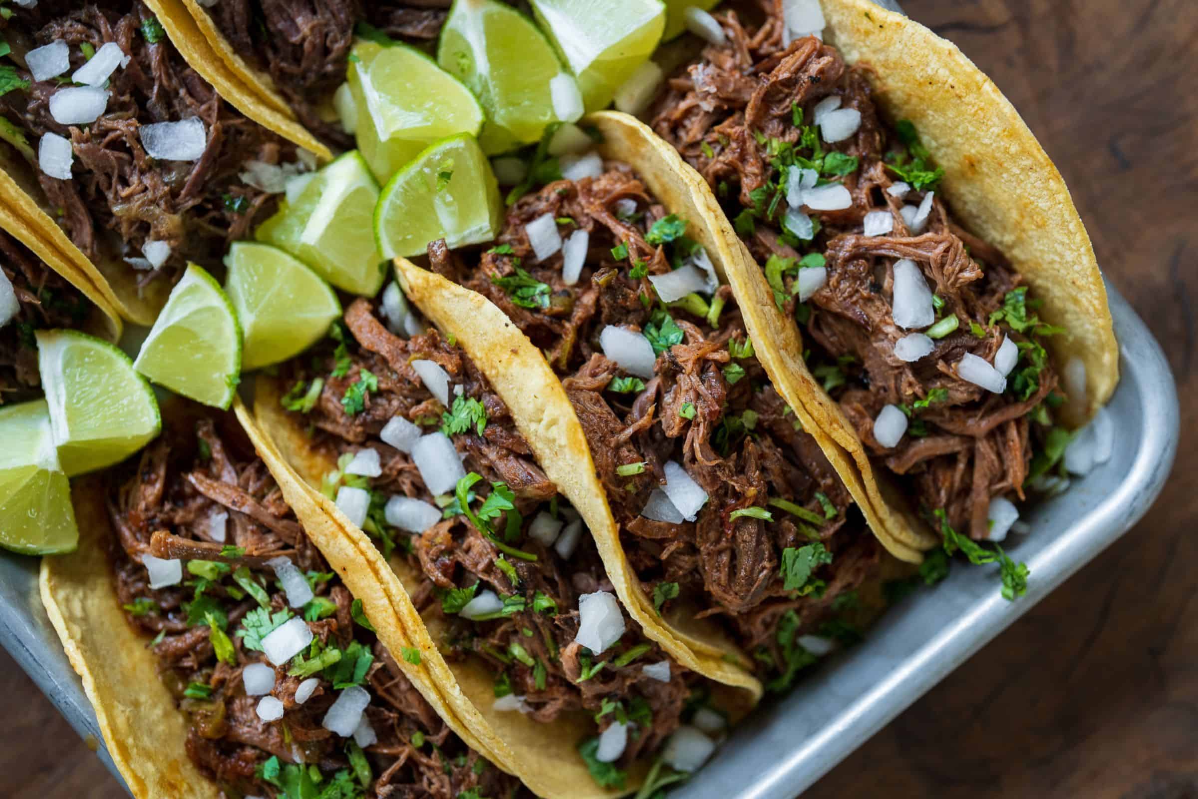 5-Ingredient Slow Cooker Mexican Shredded Beef