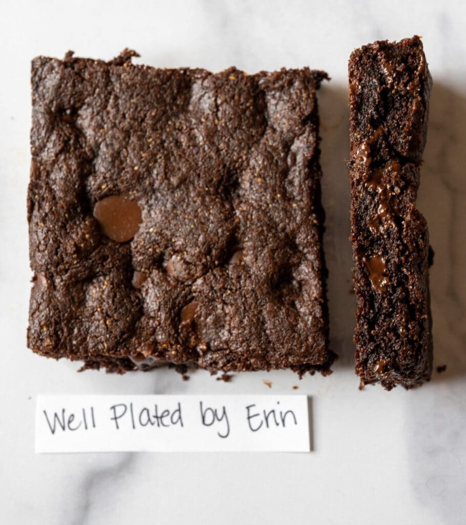two of wellplate by erin's paleo brownies