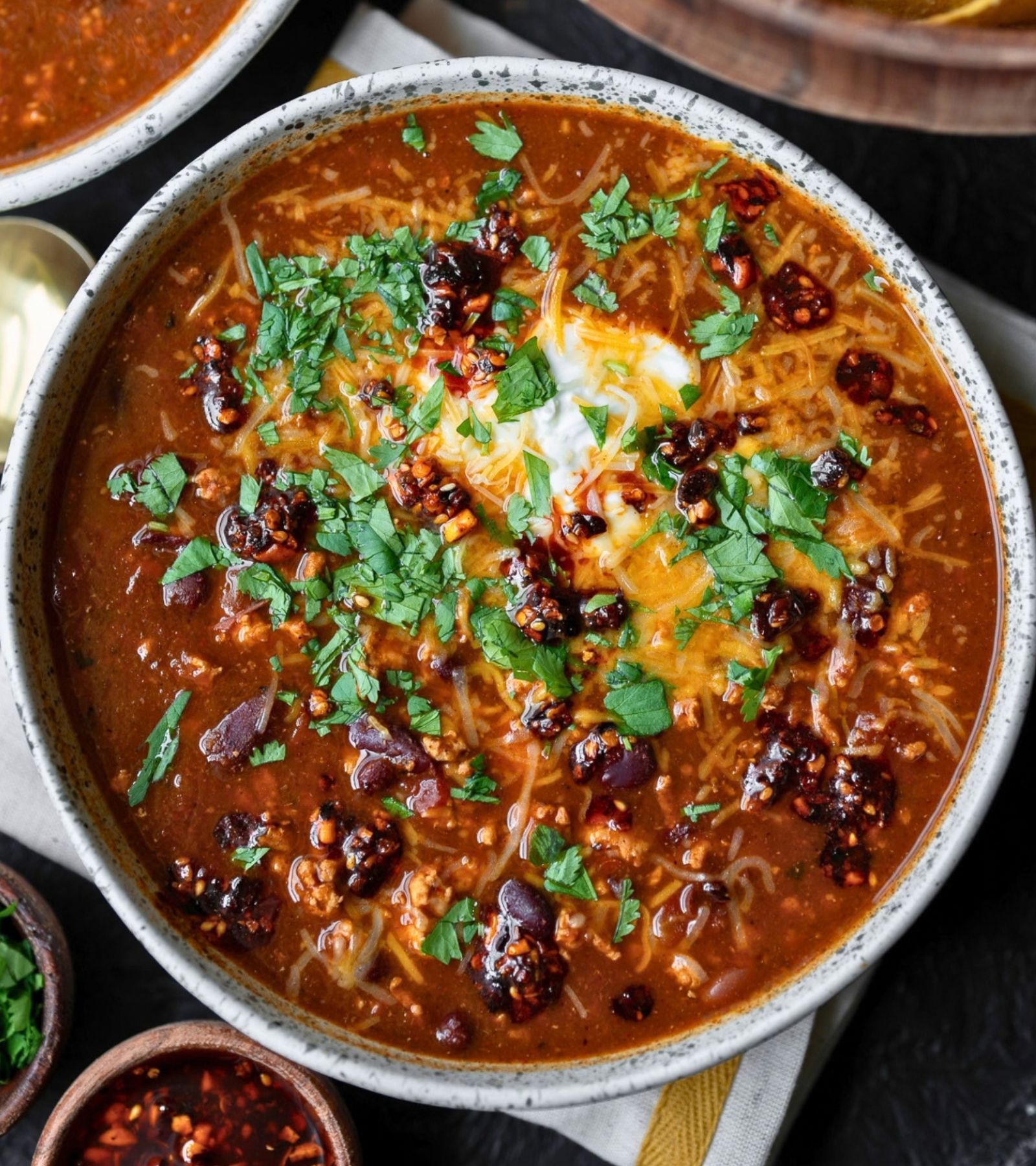 Healthy Turkey Chili with Hidden Veggies