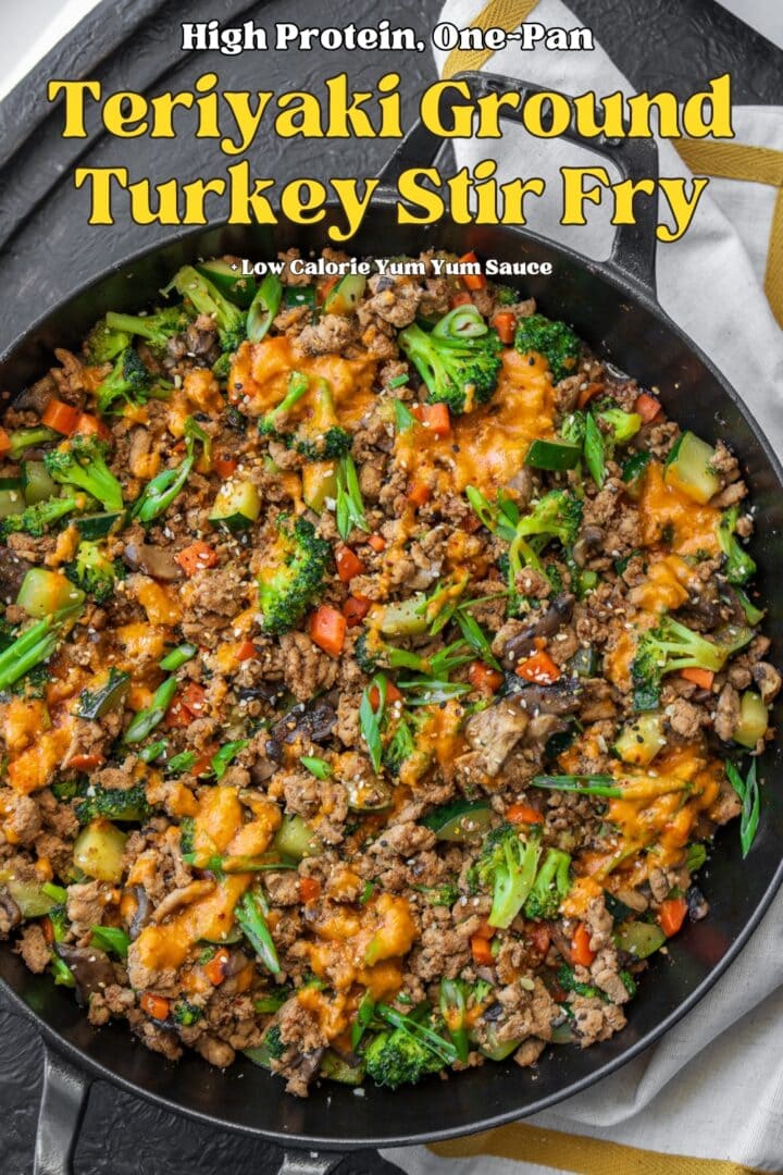 30-Minute Healthy Teriyaki Ground Turkey Stir Fry