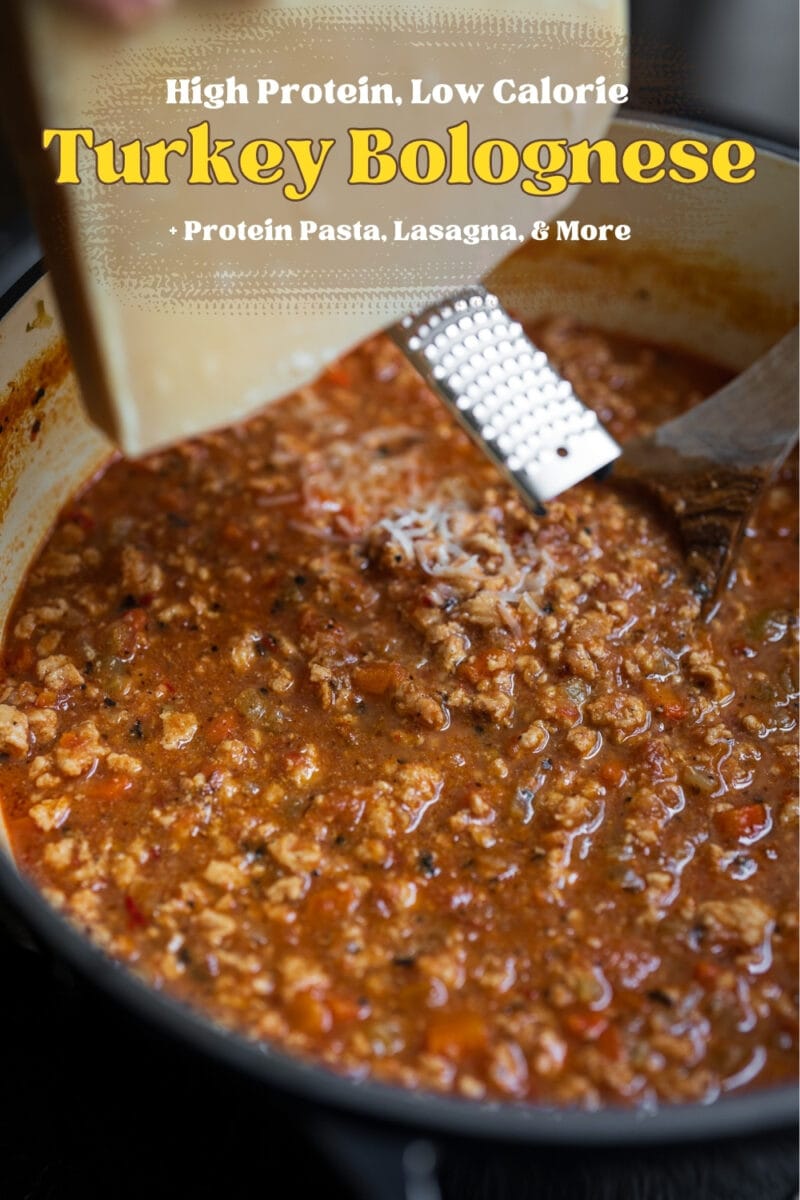 Healthy Ground Turkey Bolognese