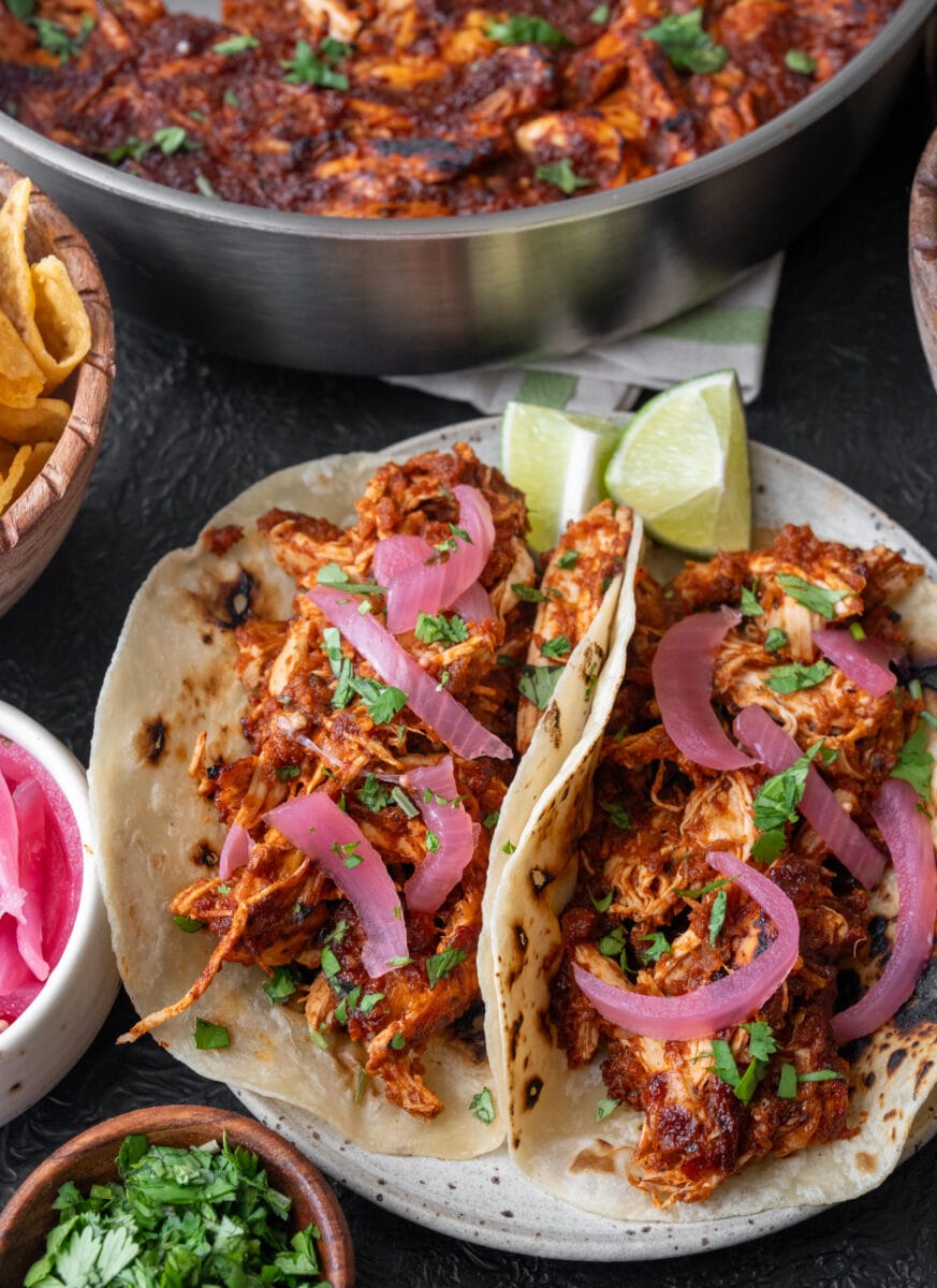 Easy Rotisserie Chicken Tacos