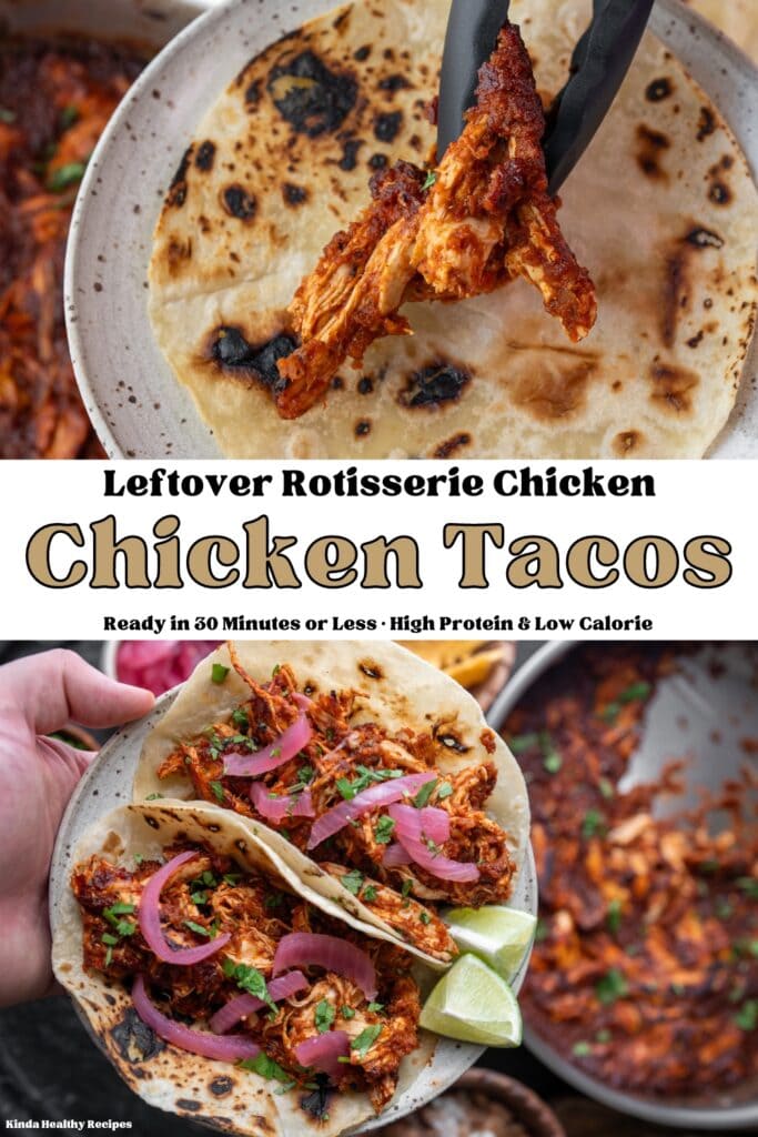 Easy Rotisserie Chicken Tacos