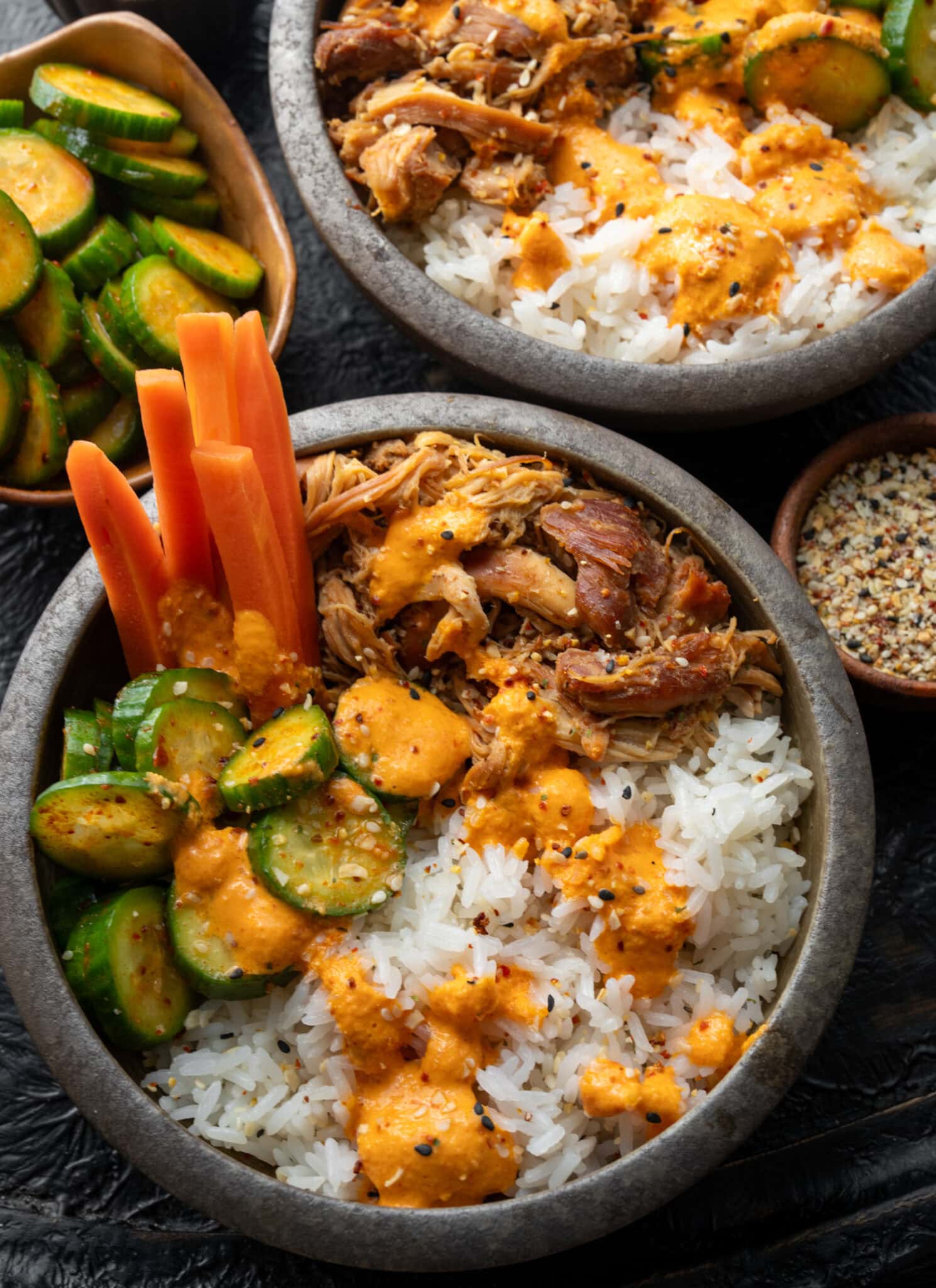 Slow Cooker Korean BBQ Chicken Bowls (10-Minute Prep)