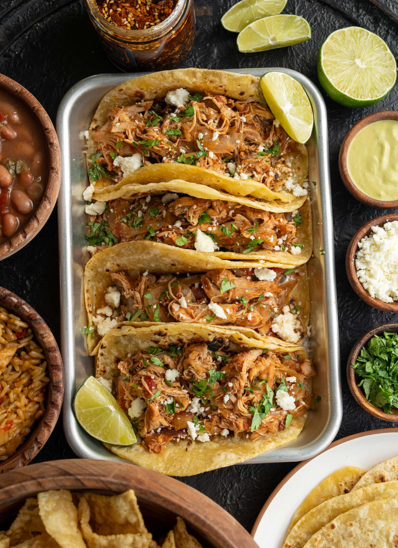 Slow Cooker Chicken Tacos
