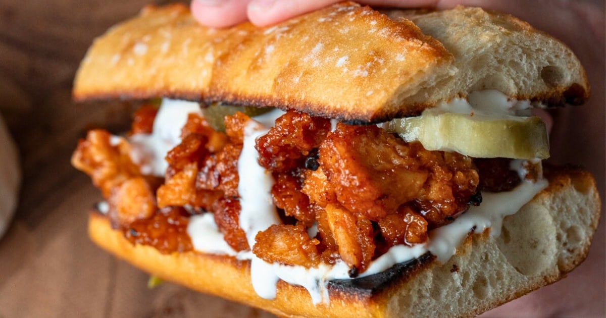 Honey Chipotle Chicken Sandwiches - Mason Woodruff