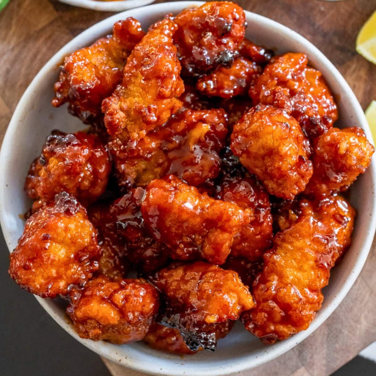 Honey Chipotle Chicken Bites