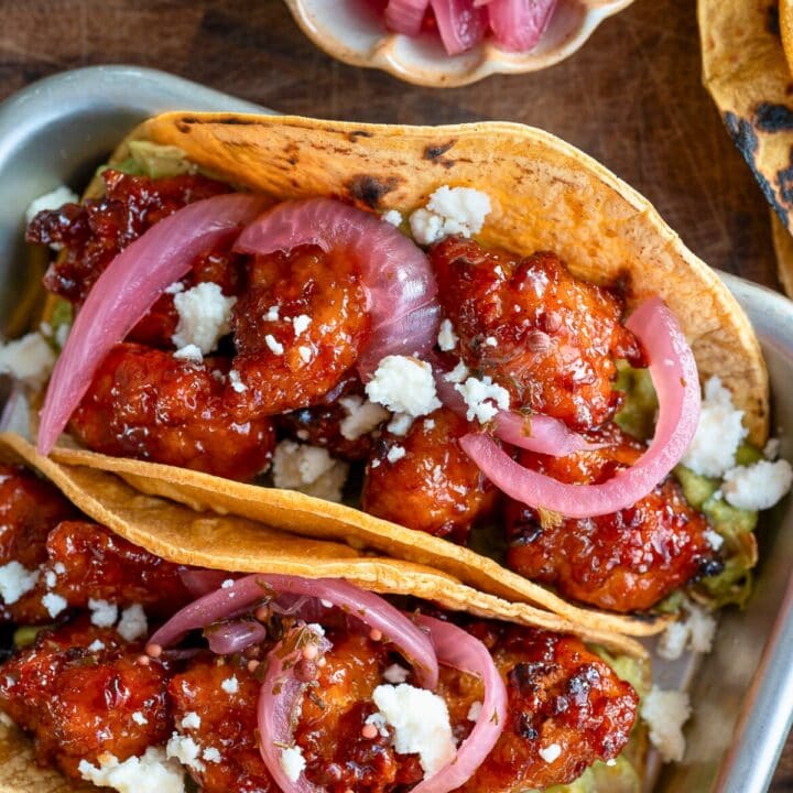 Honey Chipotle Chicken Tacos