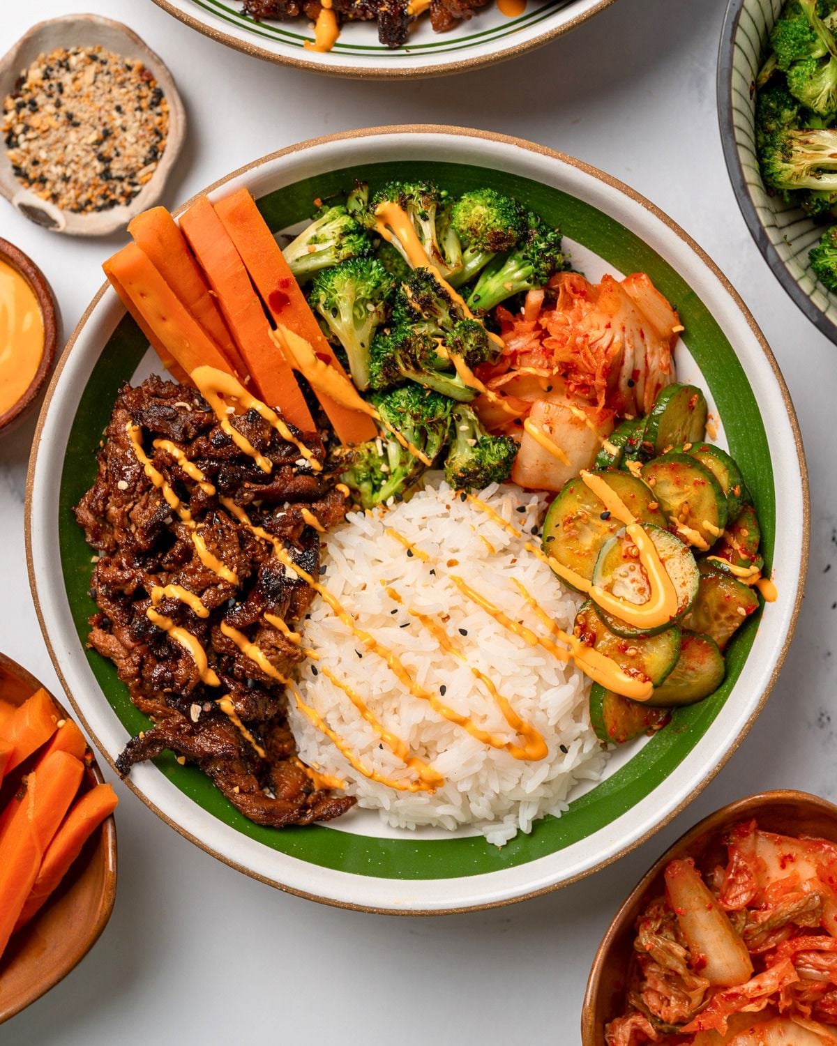 Gochujang Steak Protein Bowls