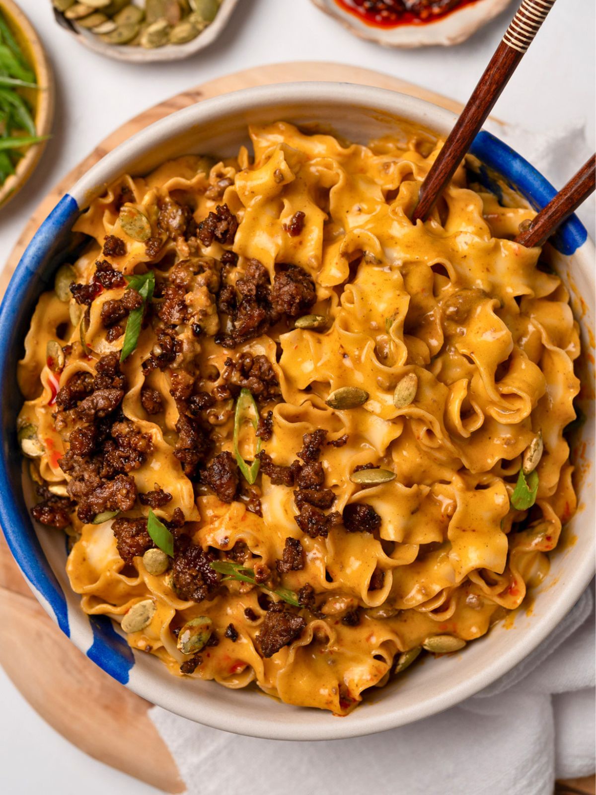 High Protein Pumpkin Noodles